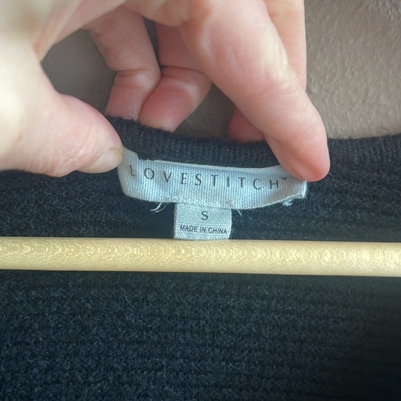 Love Stitch Sweater Dress with pockets - Picture 5 of 6